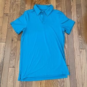 Teal Polo Men Size S